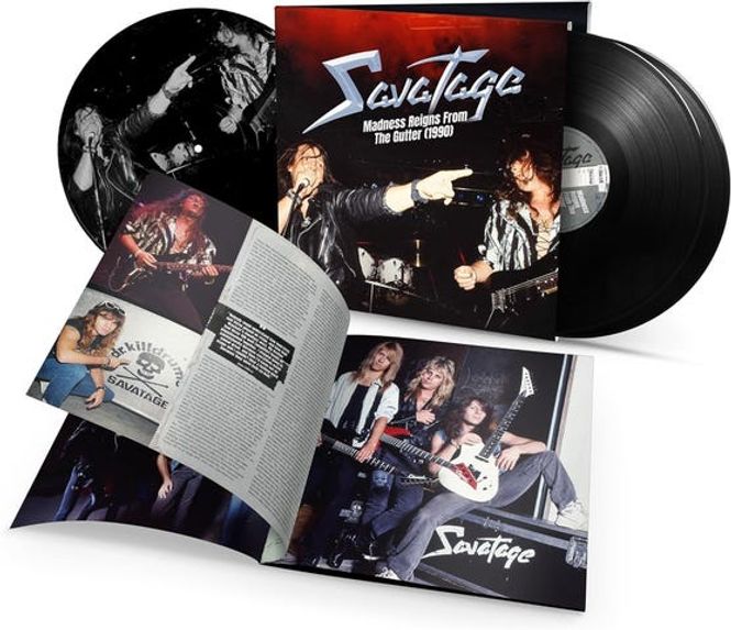 Hovedbilde Savatage-Madness Reigns from the Gutter(3LP)