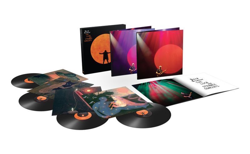 David Gilmour-THE LUCK AND STRANGE CONCERTS (4LP)