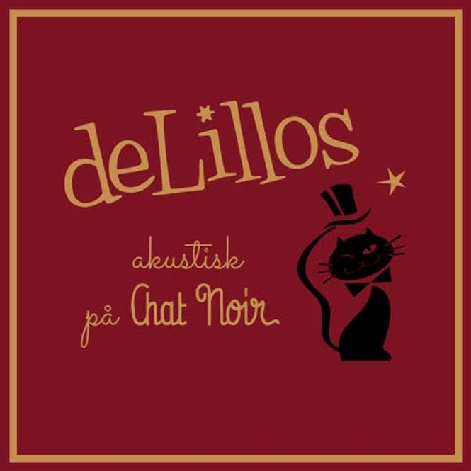 Hovedbilde delillos-AKUSTISK PÅ CHAT NOIR(3LP)